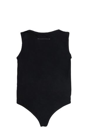 Body in jersey elasticizzato con logo Numeric MM6 KIDS | M60809MM05MM6900